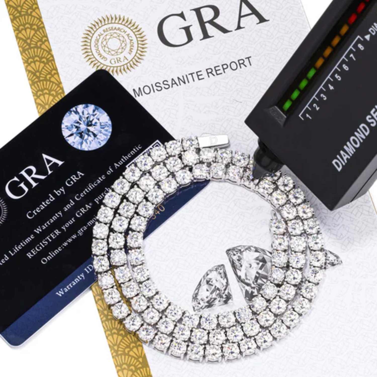 Kolczyki Samira Moissanite