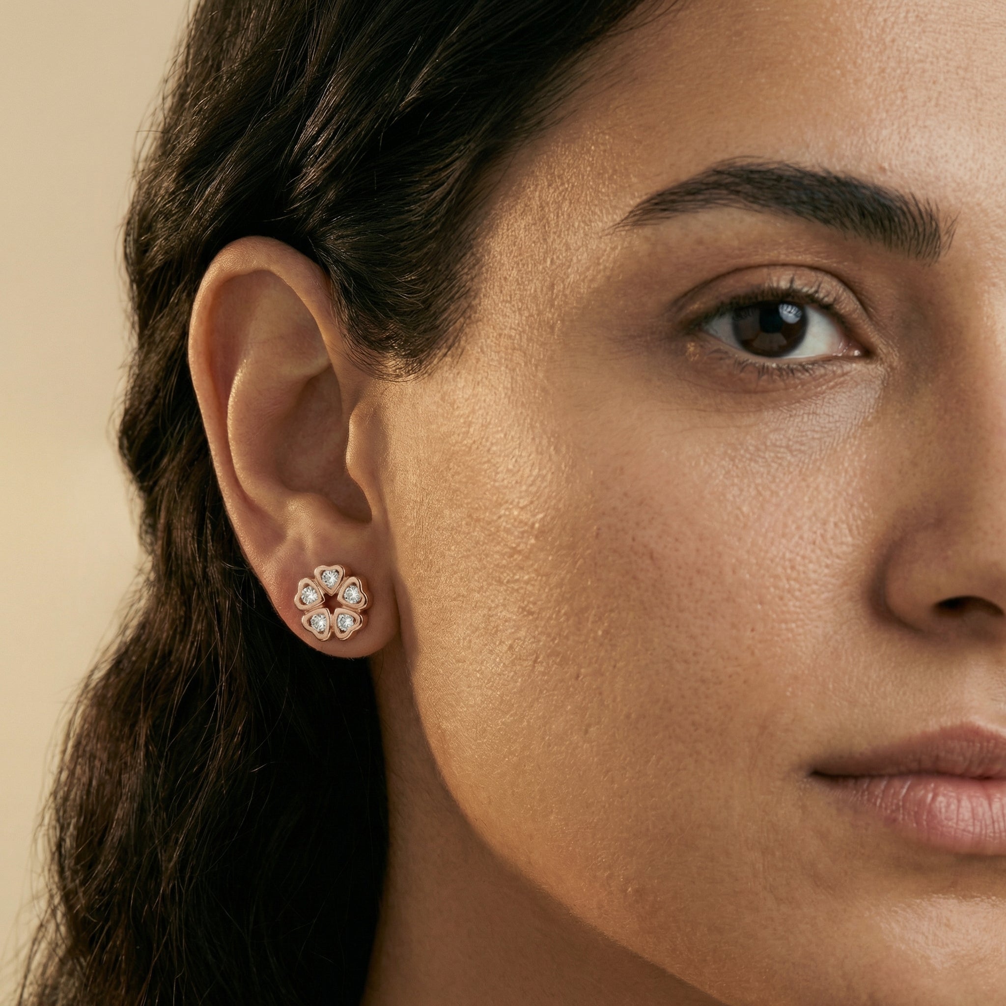 Kolczyki Malak Moissanite