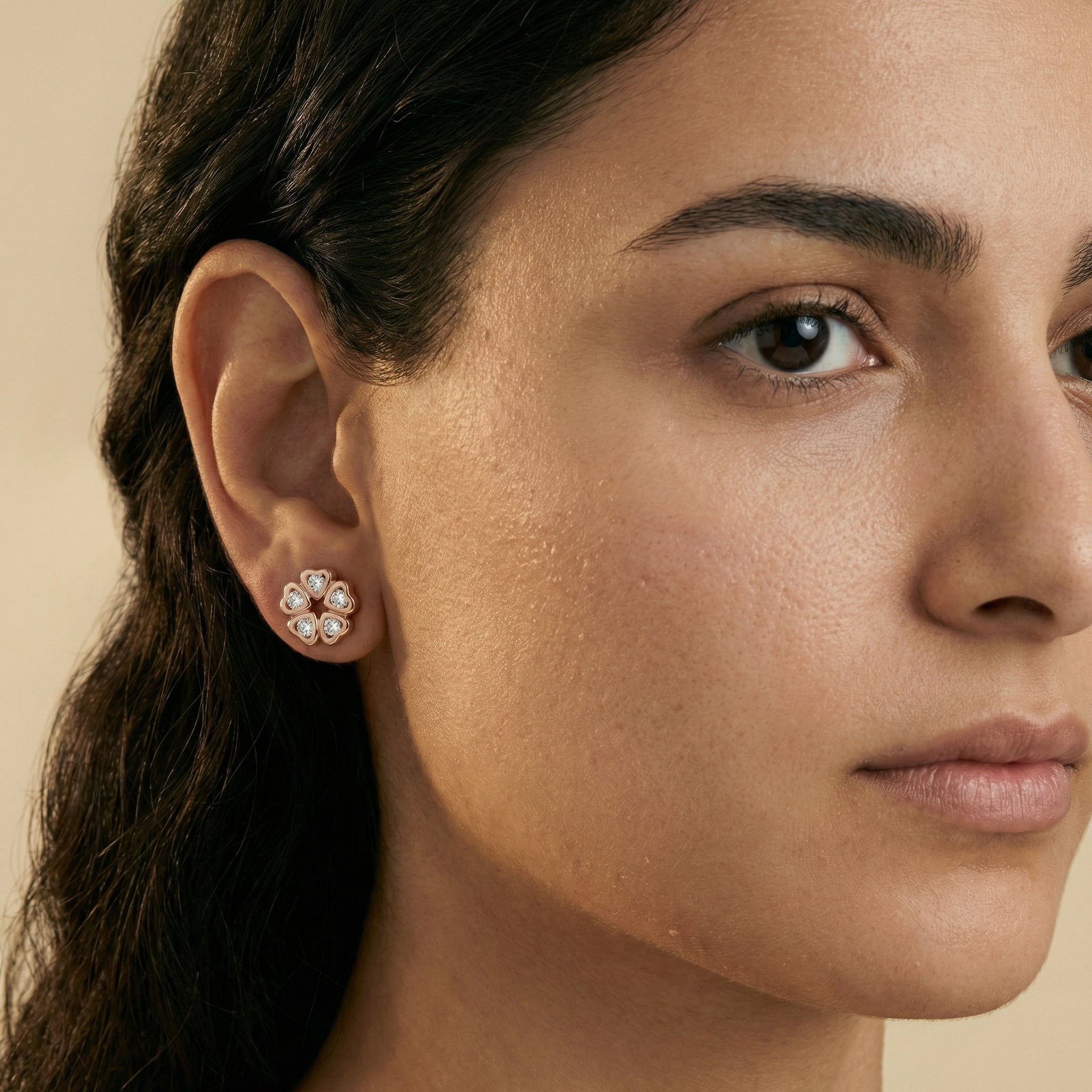 Kolczyki Malak Moissanite