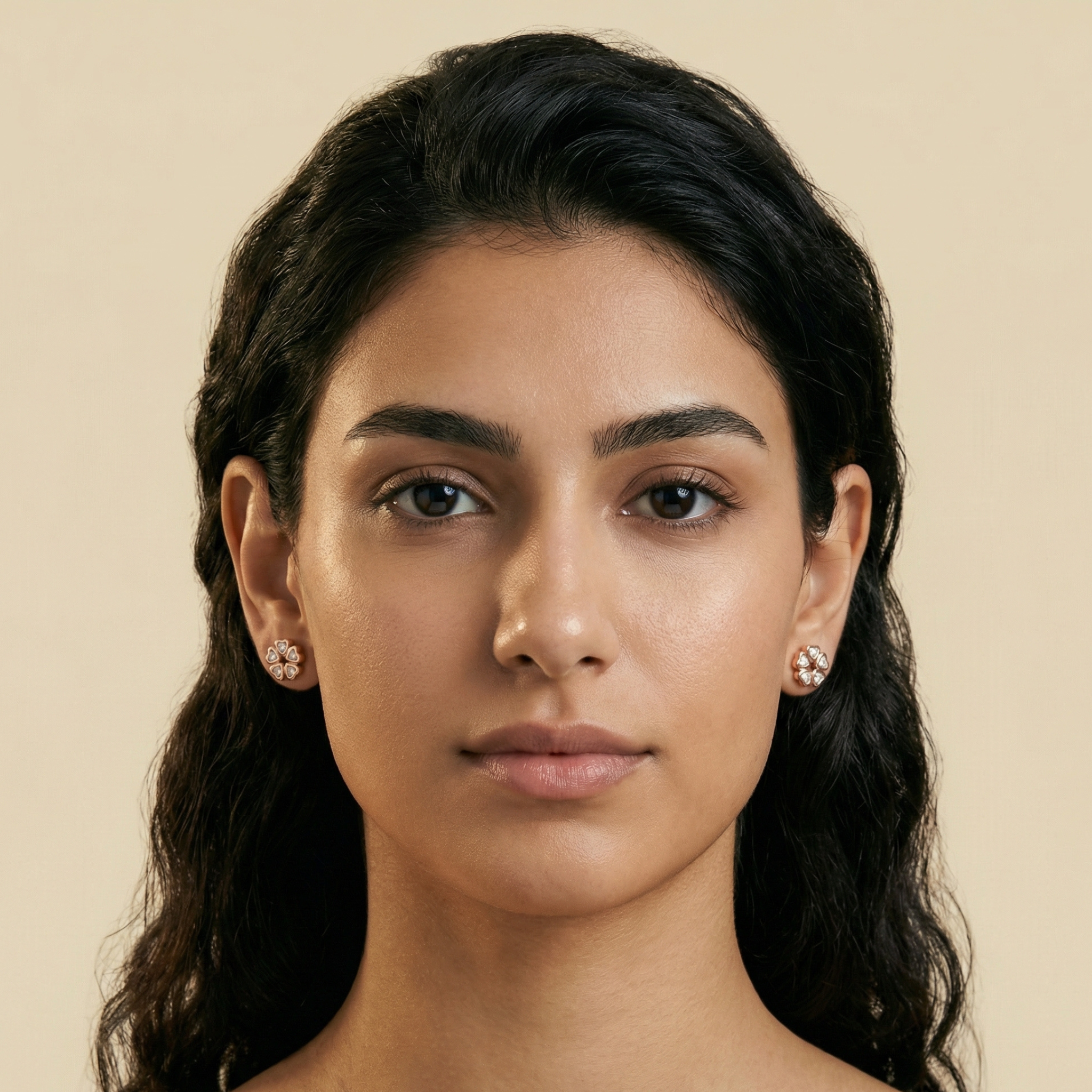 Kolczyki Malak Moissanite