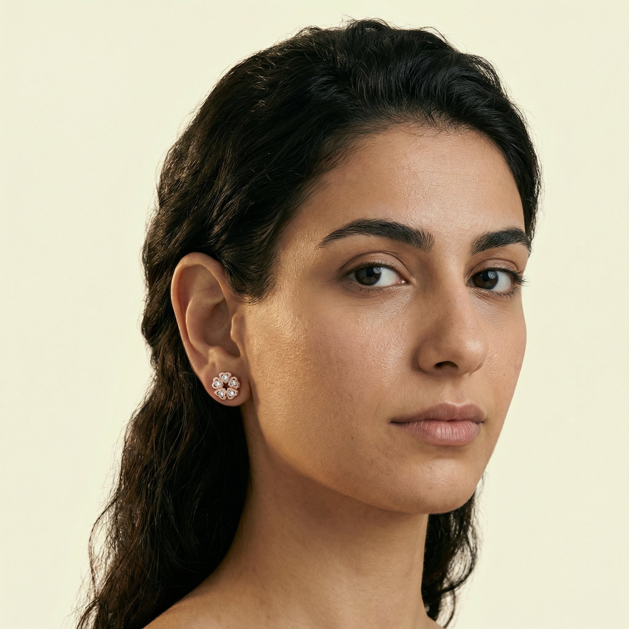 Kolczyki Malak Moissanite