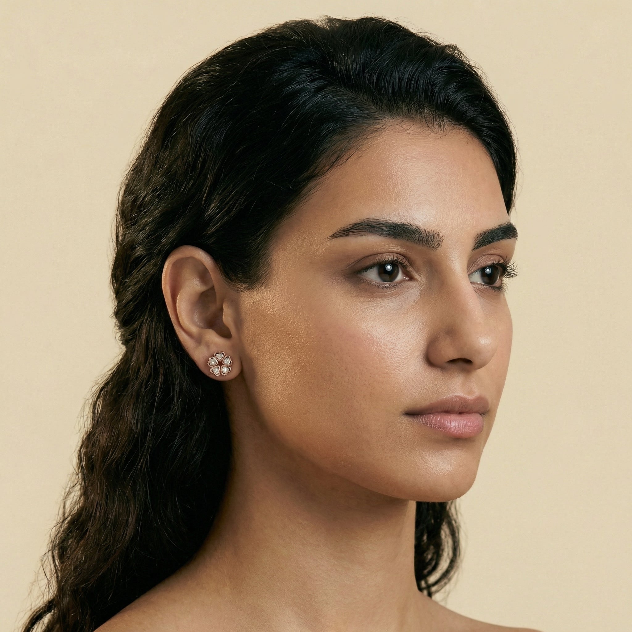 Kolczyki Malak Moissanite