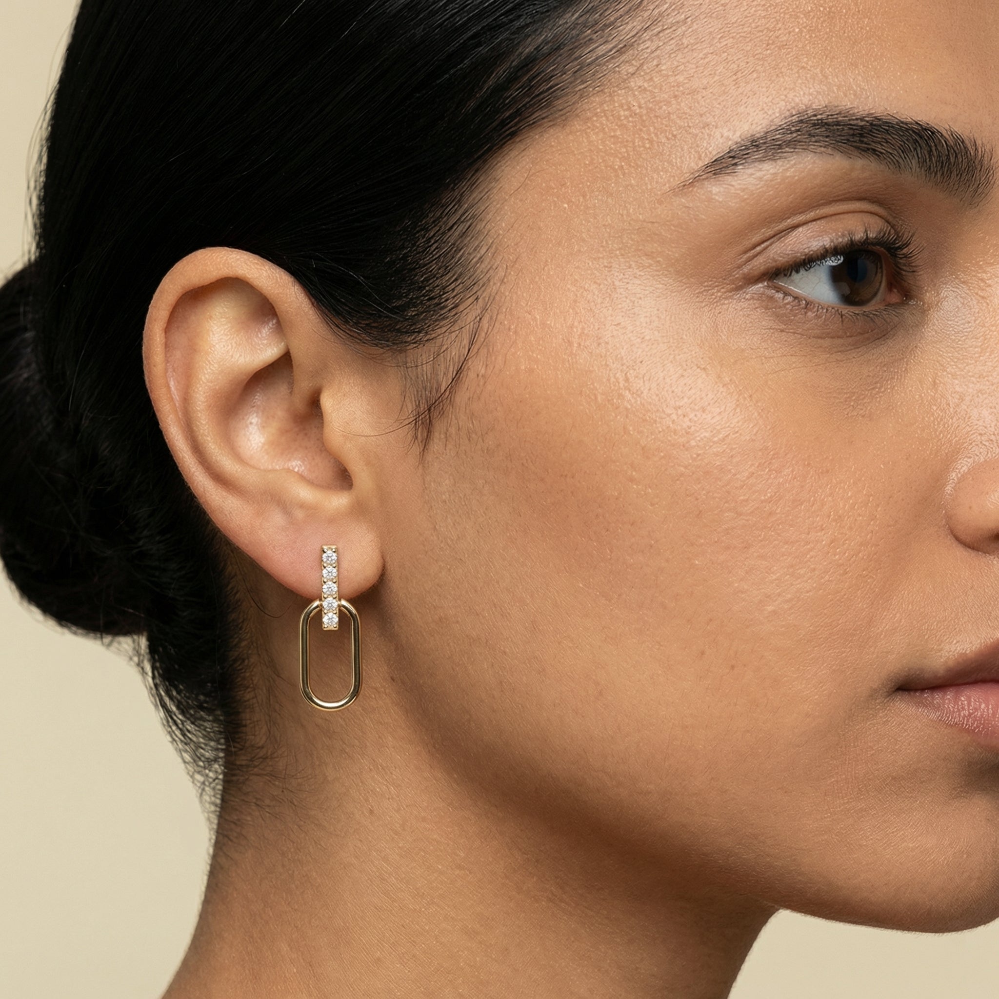 Kolczyki Samira Moissanite