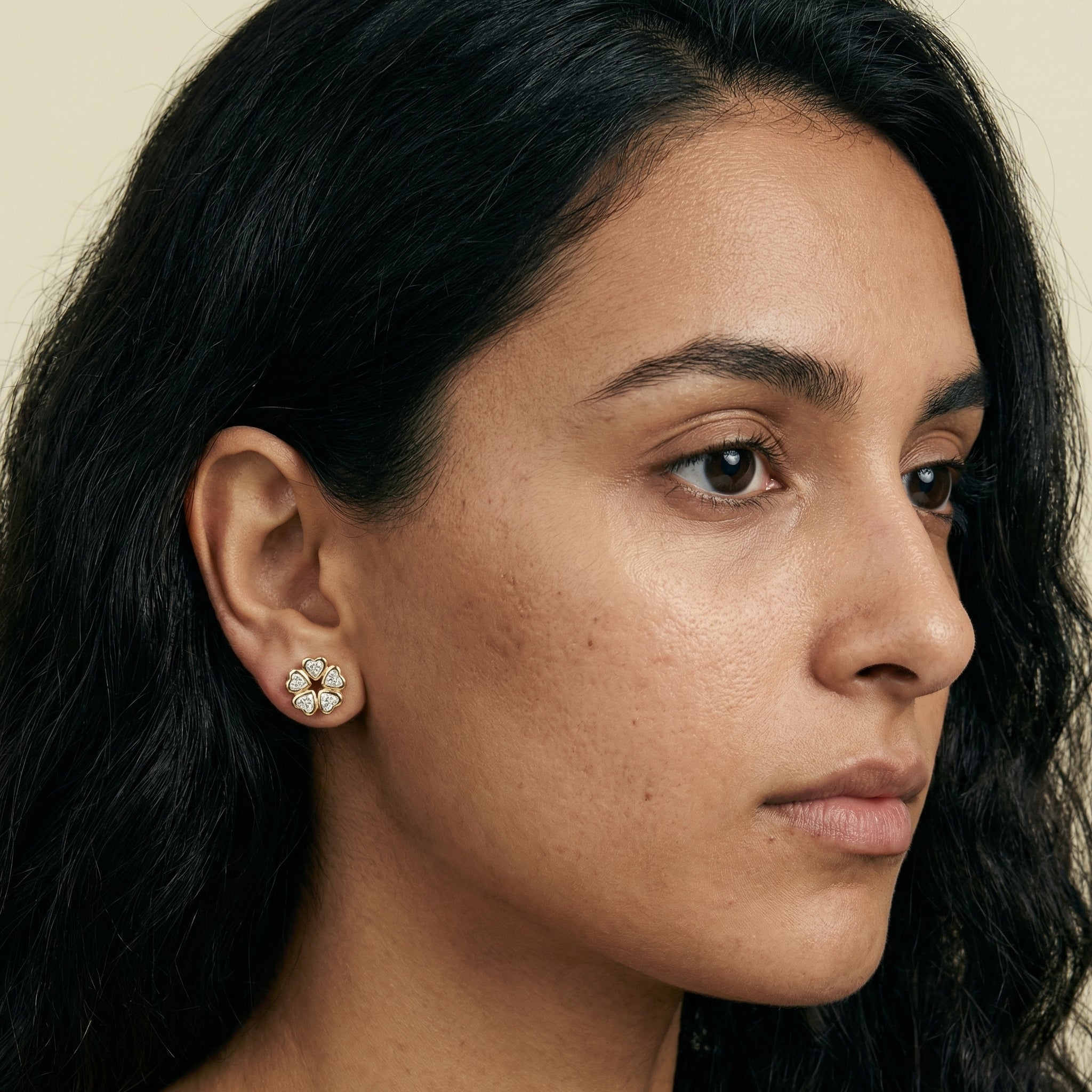 Kolczyki Malak Moissanite