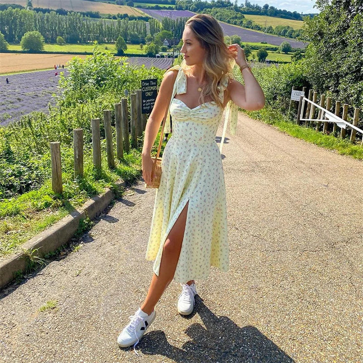 Sonia - Stylowa sukienka w kwiaty