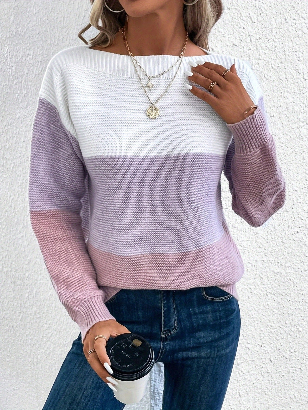 Juliene | Elegancki sweter